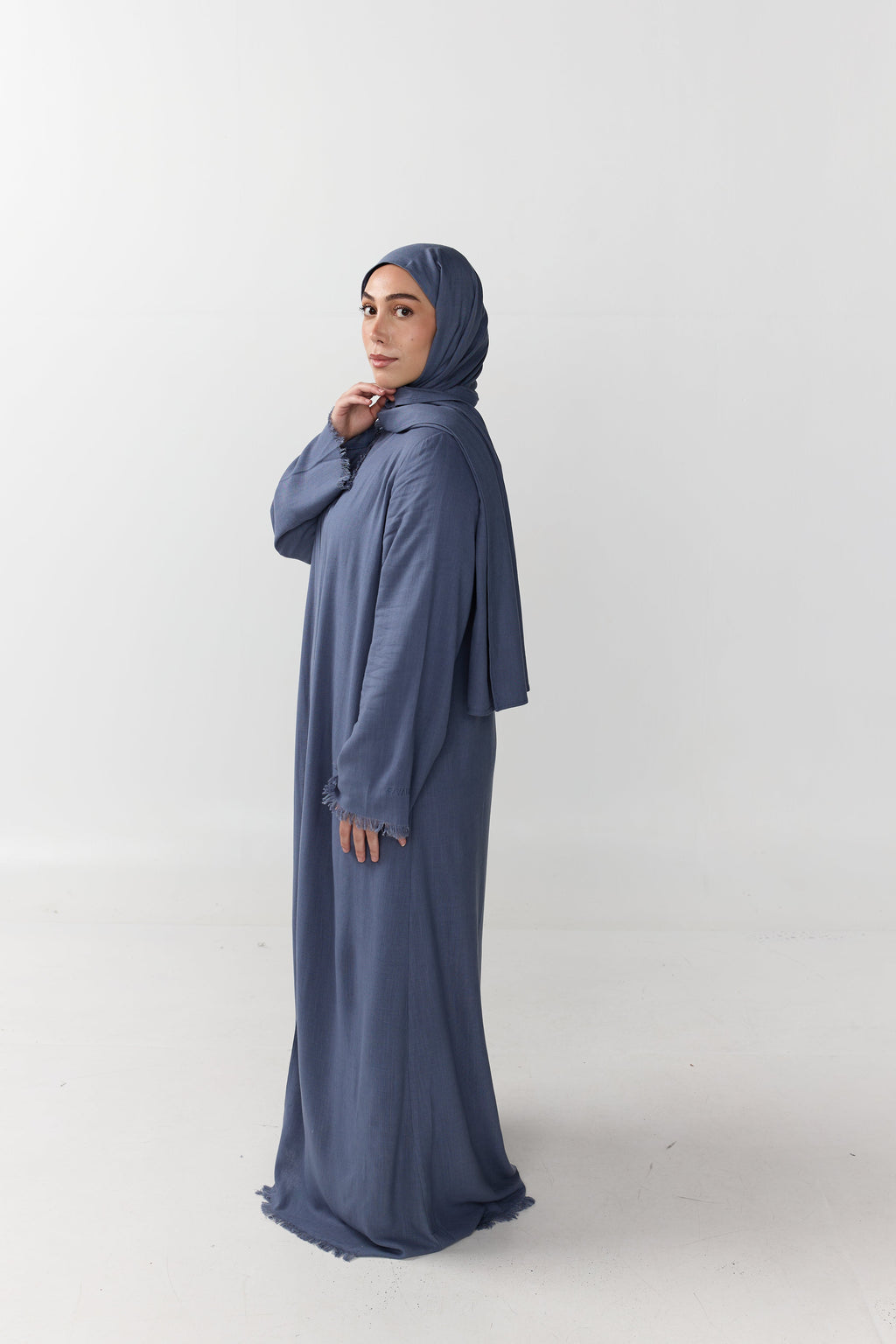HAYAR Petroleum linen set, side view
